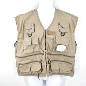 RIO BRAVO KHAKI FLY FISHING VEST - XXL